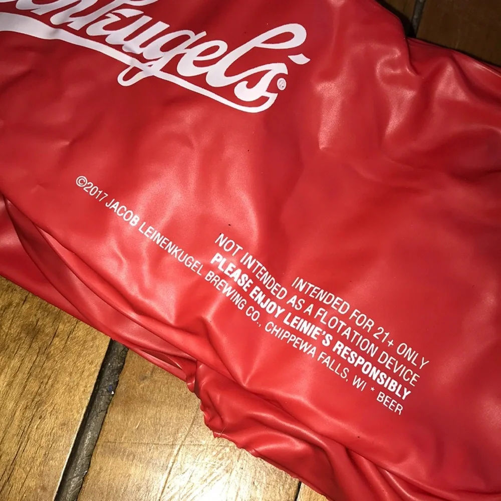 Leinenkugel's Red Inflatable Drink Holder